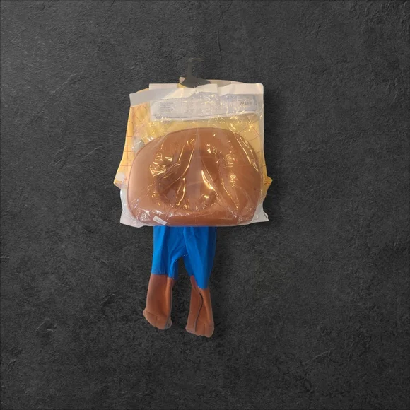 Disney Toy Story Woody Cowboy Western Costume Dress Up 12-18,mth New - Picture 3 of 8